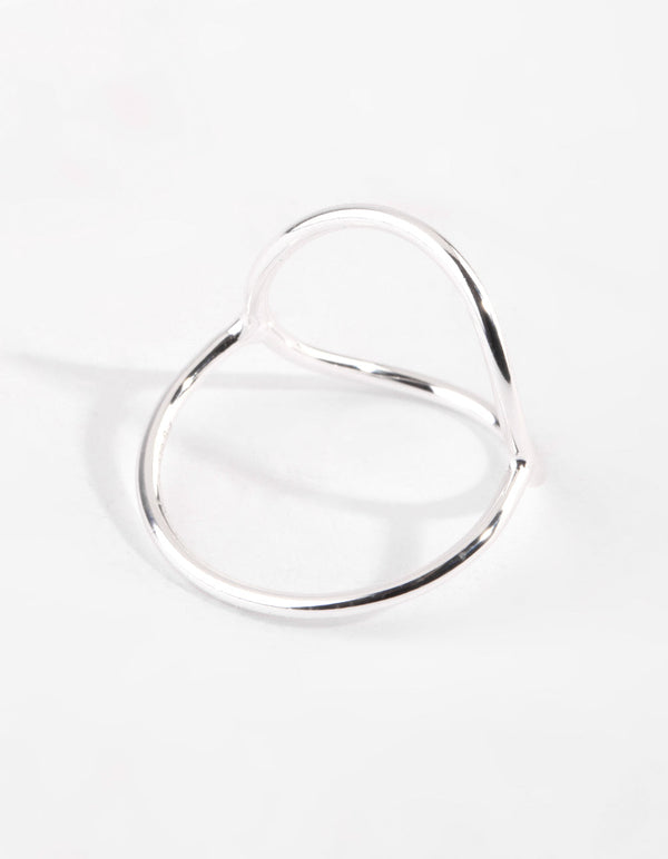 Sterling Silver Circle Ring