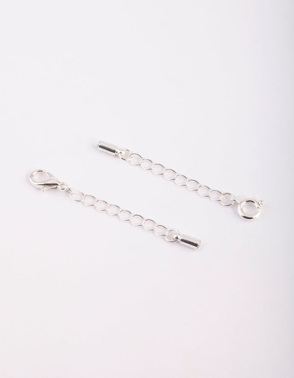 Silver Magnetic Long Necklace