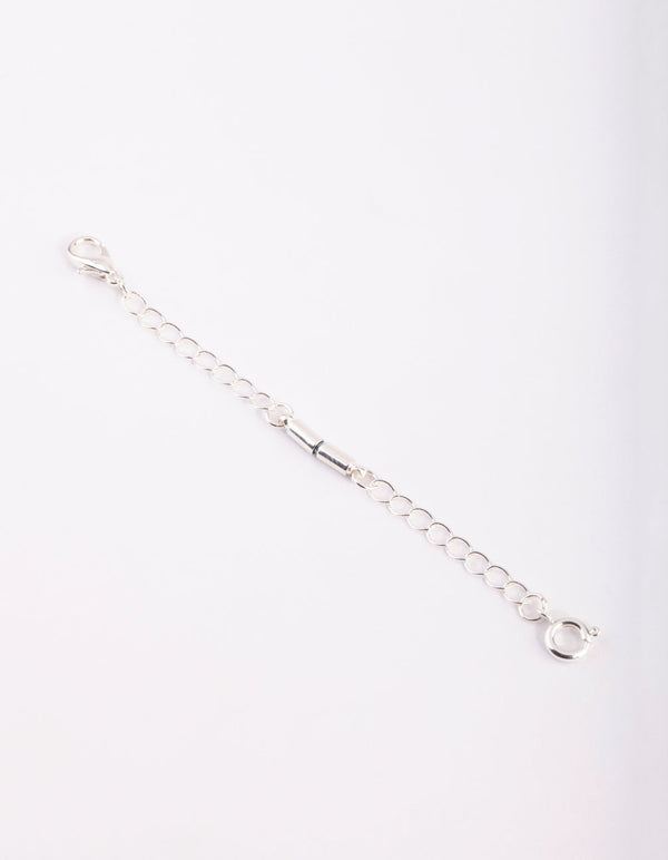 Silver Magnetic Long Necklace
