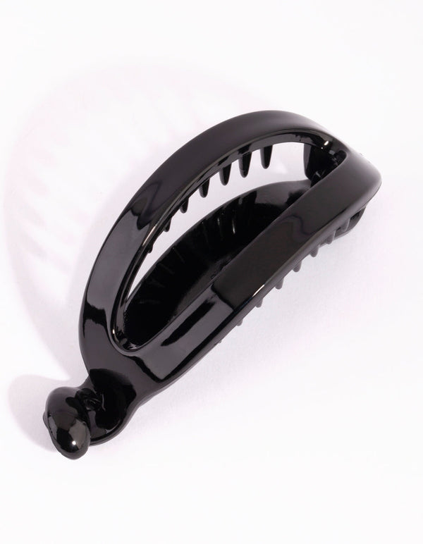 Black Skinny Banana Clip