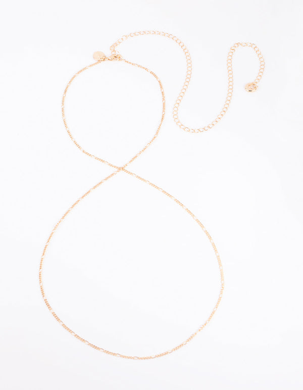 Gold Figaro Waist Chain