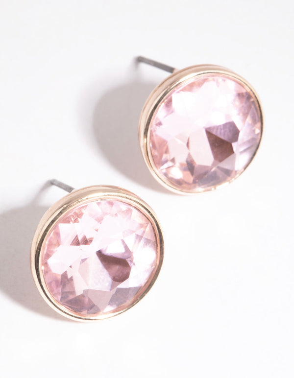 Statement Diamante Stud Earrings