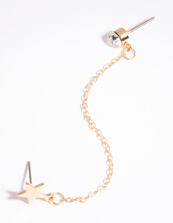 Gold Chain Earrings