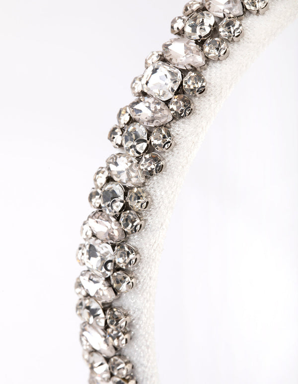 Mixed Crystal Detail Alice Band