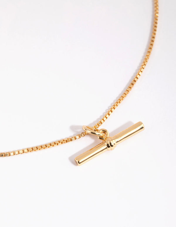 Gold Plated Fob Charm