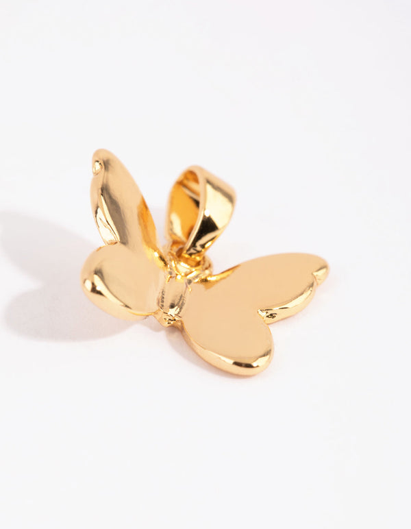 Gold Plated Butterfly Charm
