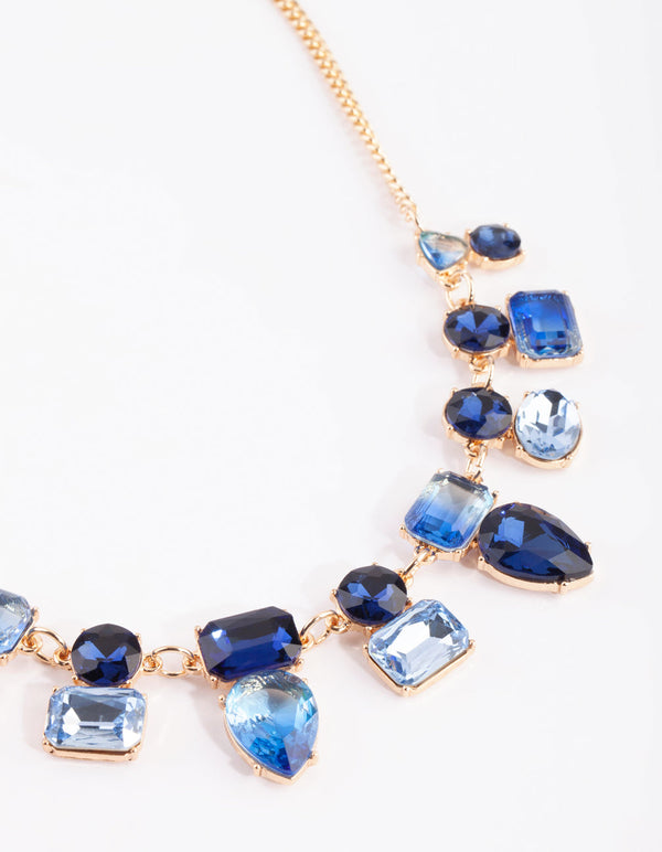 Blue Stone Necklace