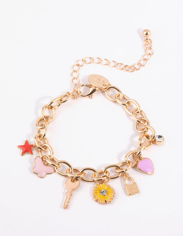 Kindersleutel tot liefde bedelarmband