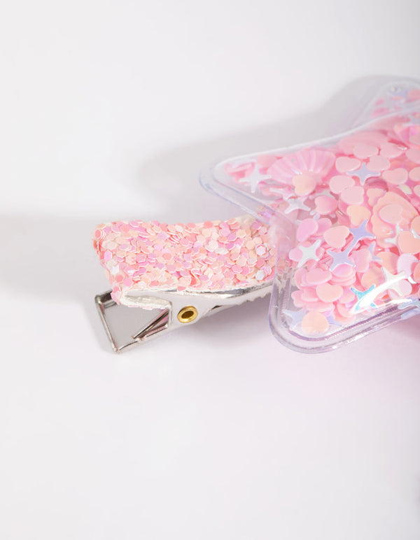 Kids Pink Star Clip Pack