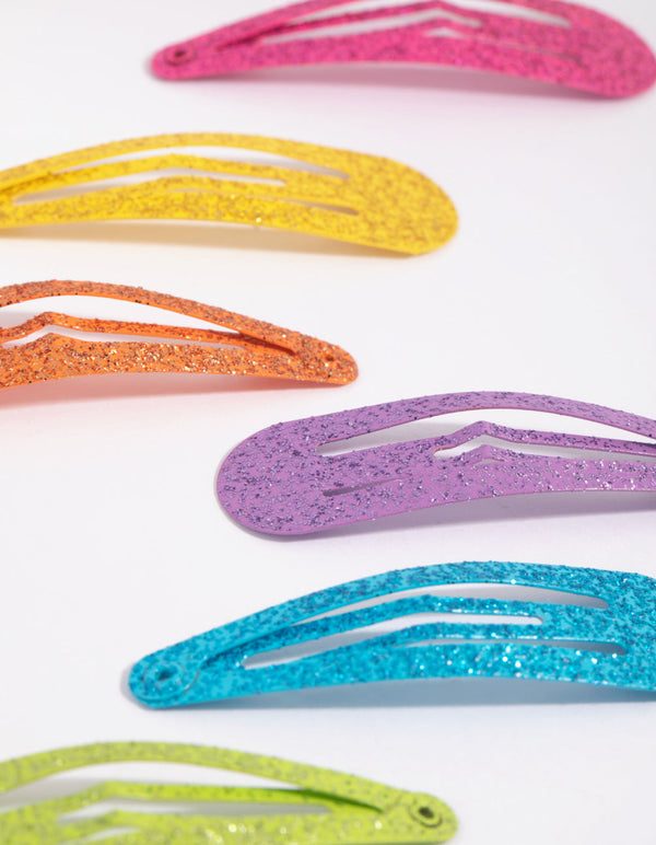 Kids Rainbow Glitter Snap Pack