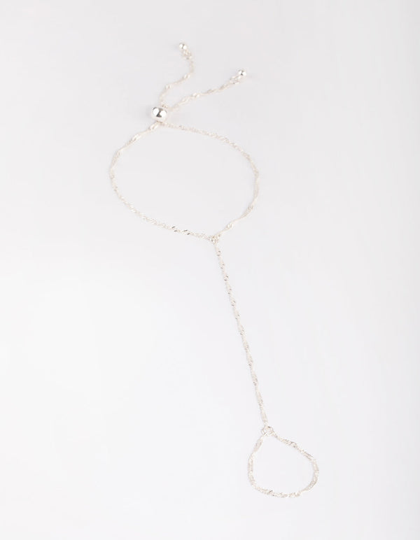 Silver Singapore Hand Chain