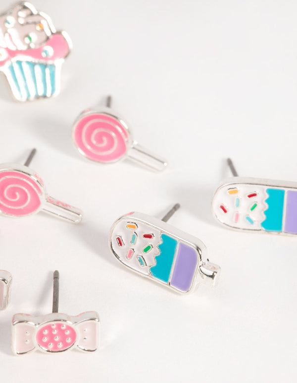 Kids Sweets Stud Earring Pack