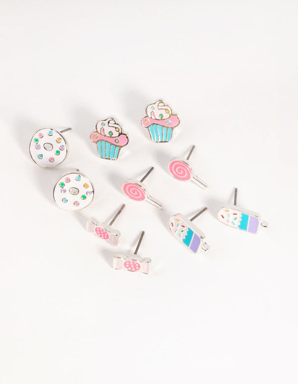 Kids Sweets Stud Earring Pack