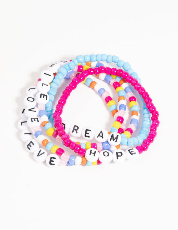 Kids Happy Bracelet Pack