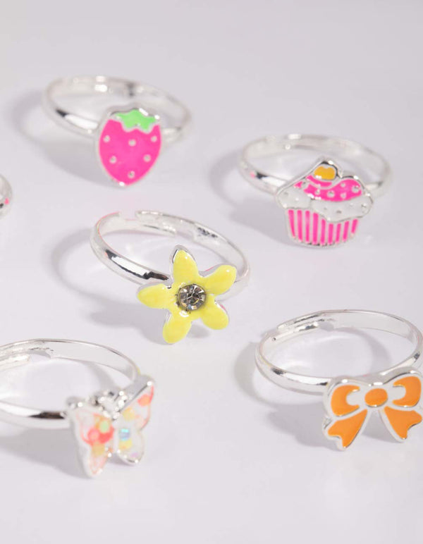 Kids Fluro Ring Pack