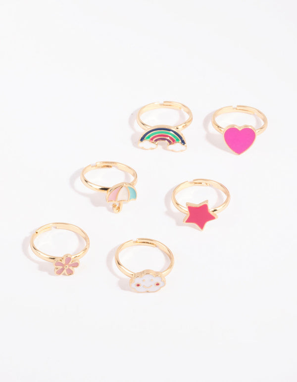 Kids Cloudy Sky Ring Pack