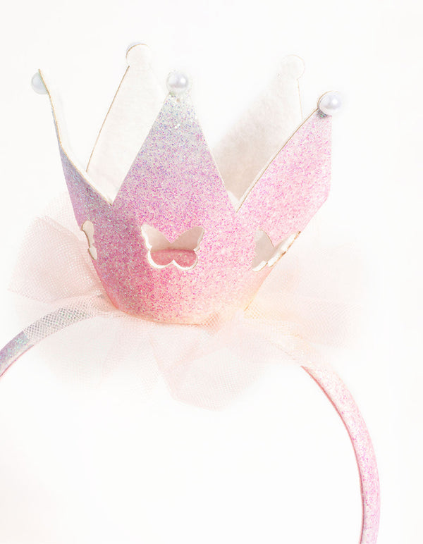 Kids Rainbow Crown Headband