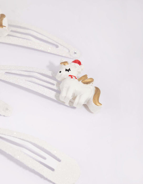 Kids Festive Snowflake Snap Clip Pack