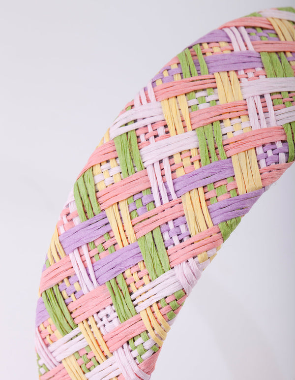 Multicoloured Hatch Alice Band