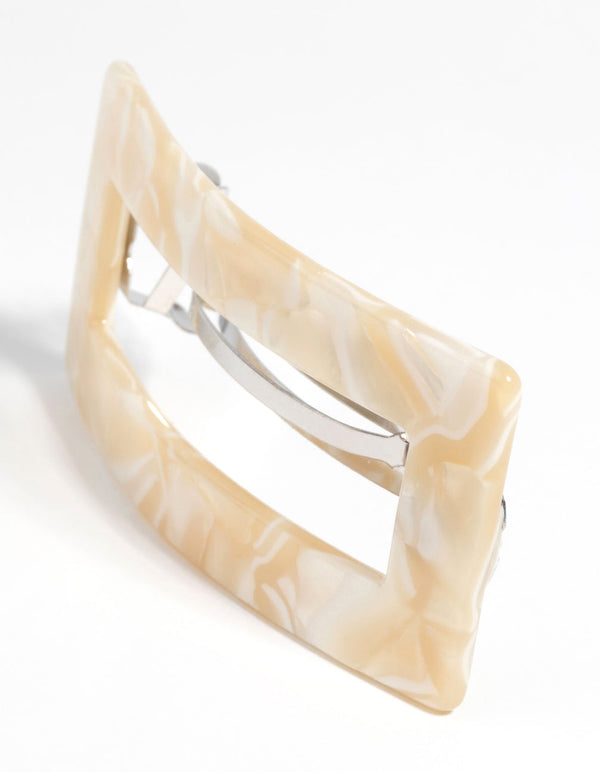 Marble Rectangular Clip