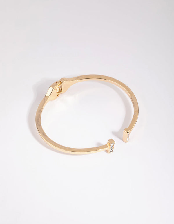Gold Hinge Bracelet