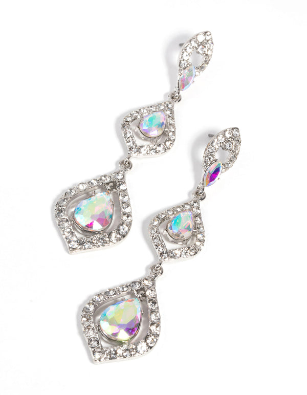 Silver Teardrop Earrings