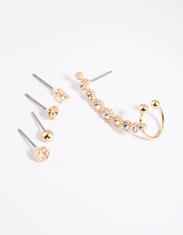 Gold Stack Pack with Diamantes