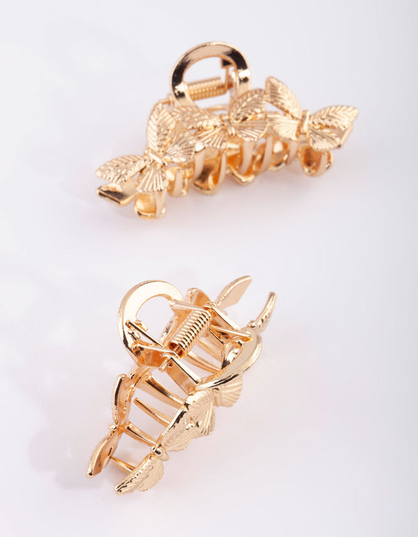 Gold Butterfly Claw Pack