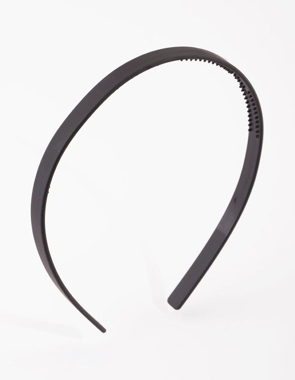 Matte Black Headband