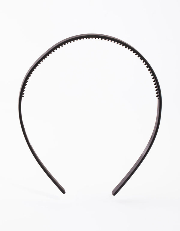Matte Black Headband