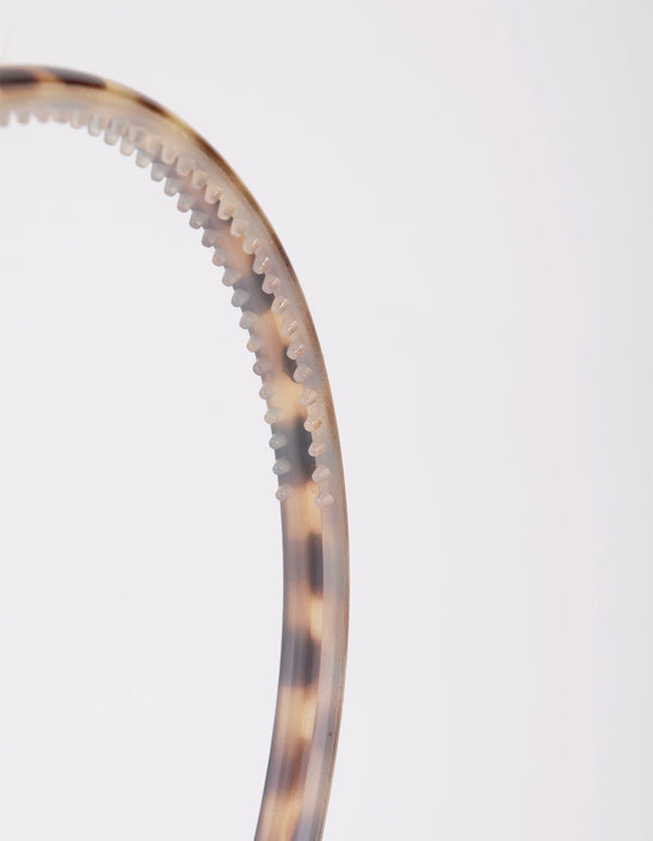 Cream Tortoiseshell Headband
