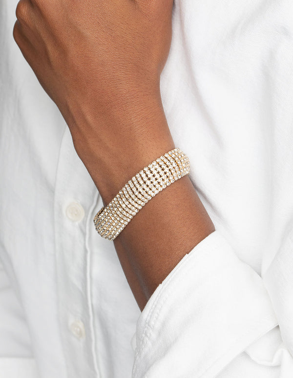 Diamante Statement Bracelet