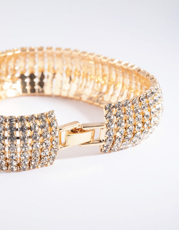 Diamante Statement Bracelet
