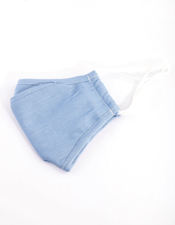 Kids Chambray Mask