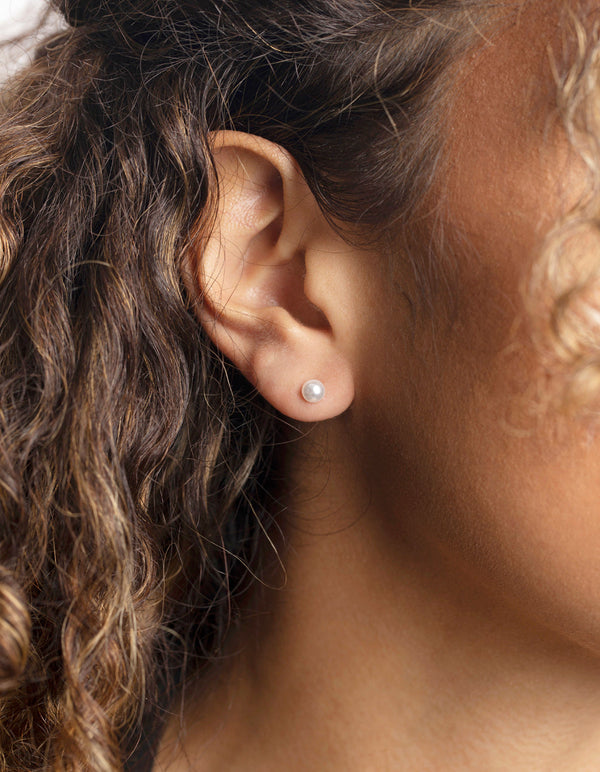 Silver Diamante Stud Earring Pack