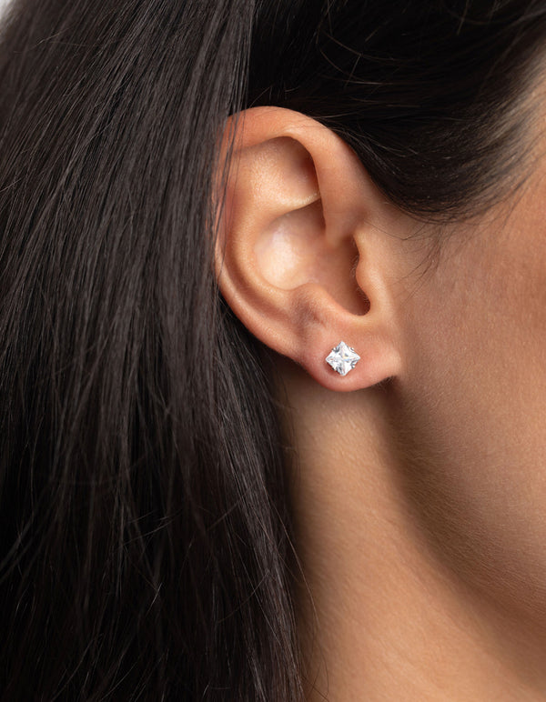 Silver Cubic Zirconia Earring Pack