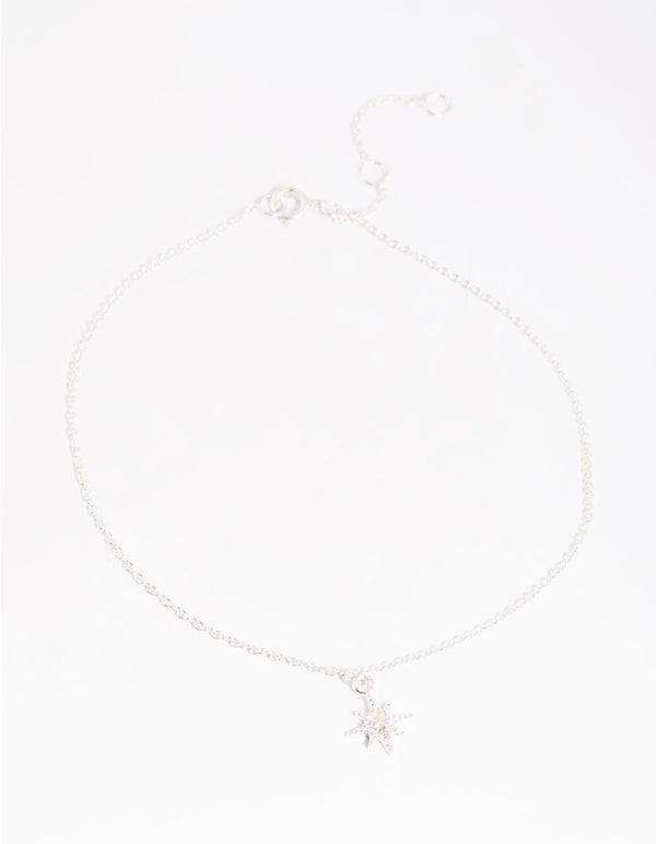 Sterling Silver Star Bracelet and Anklet