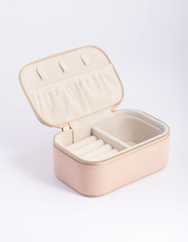Blush Rectangular Jewellery Box