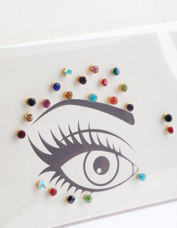 Rainbow Face Jewels