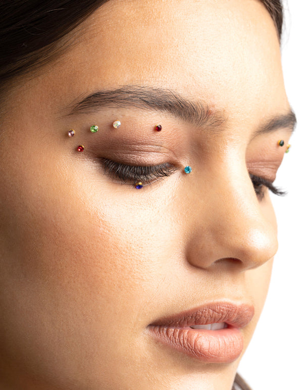 Rainbow Face Jewels