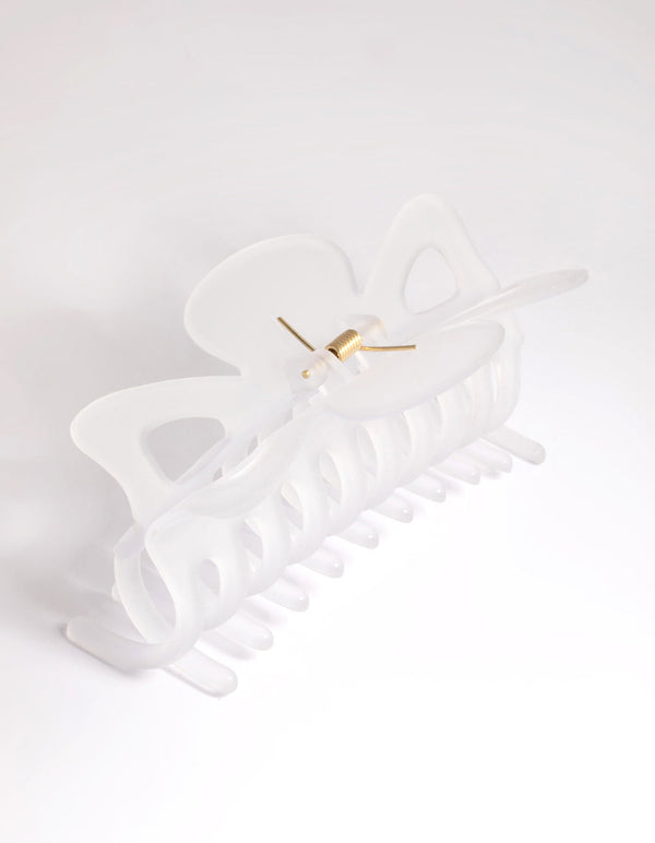 Clear Triangular Outline Claw