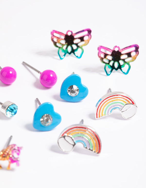 Kids Rainbow Magic Stud Earring Pack