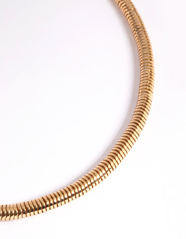 Gold Plated Snake Chain Bracelet