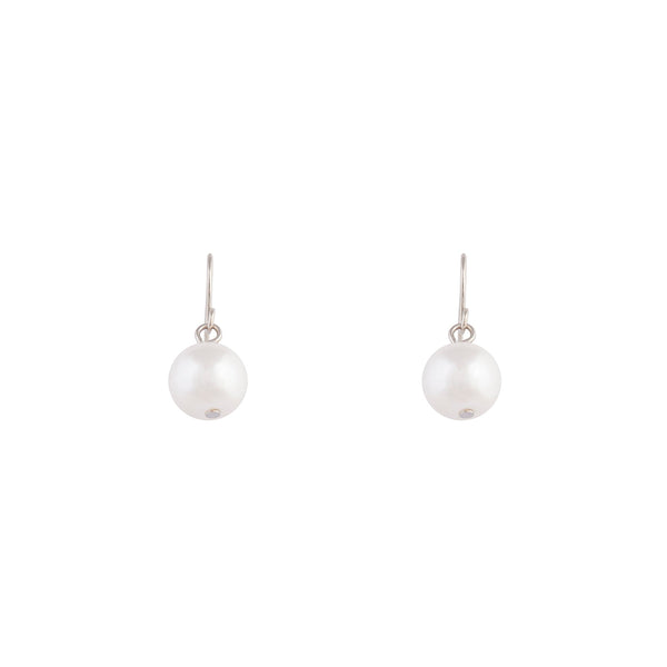 Classic Pearl Ball Drop Earrings