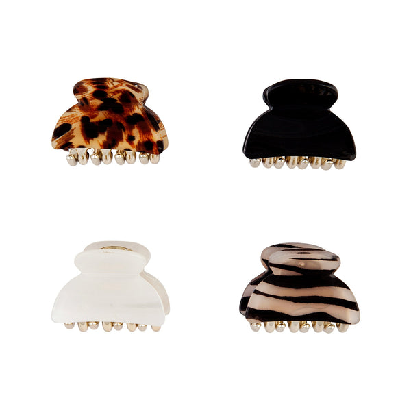 Multi Pattern Neutral Clip 4 Pack