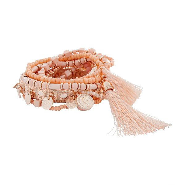 Rose Gold and Pink Mix Bracelet Pack