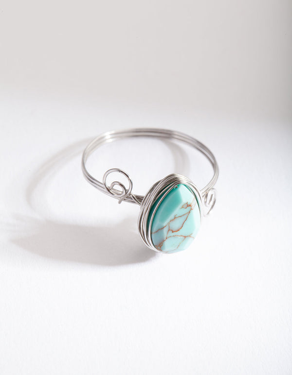 Semi-Precious Turquoise Ring