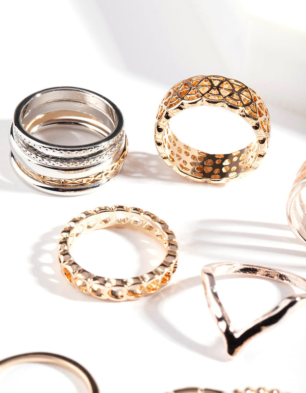 Mixed Metal Ultimate Ring Pack