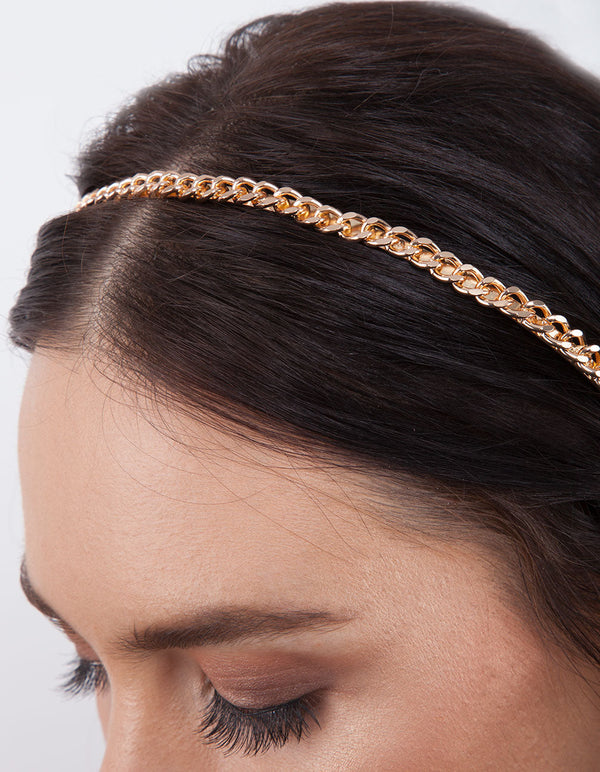 Metal Chain Headband 2 Pack