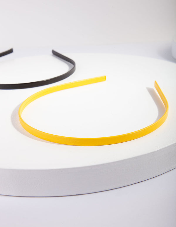 Thin Matte Multi Headband 3 Pack